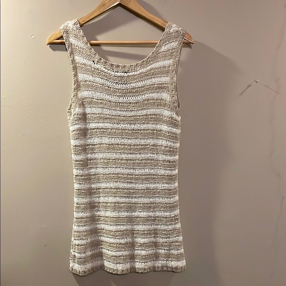 Striped Knit Tank Top - Picture 4 of 6